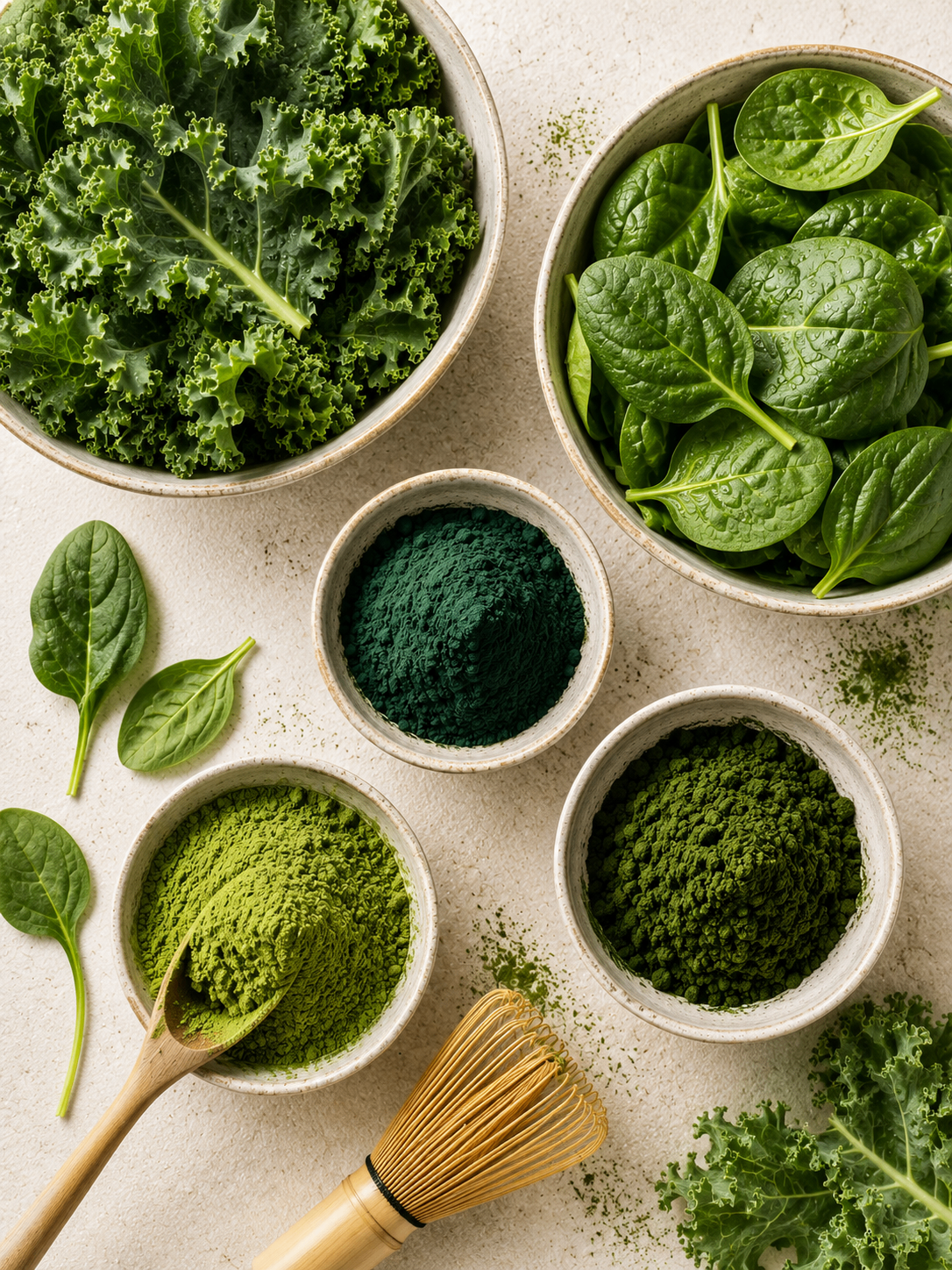 Greens e vegetais