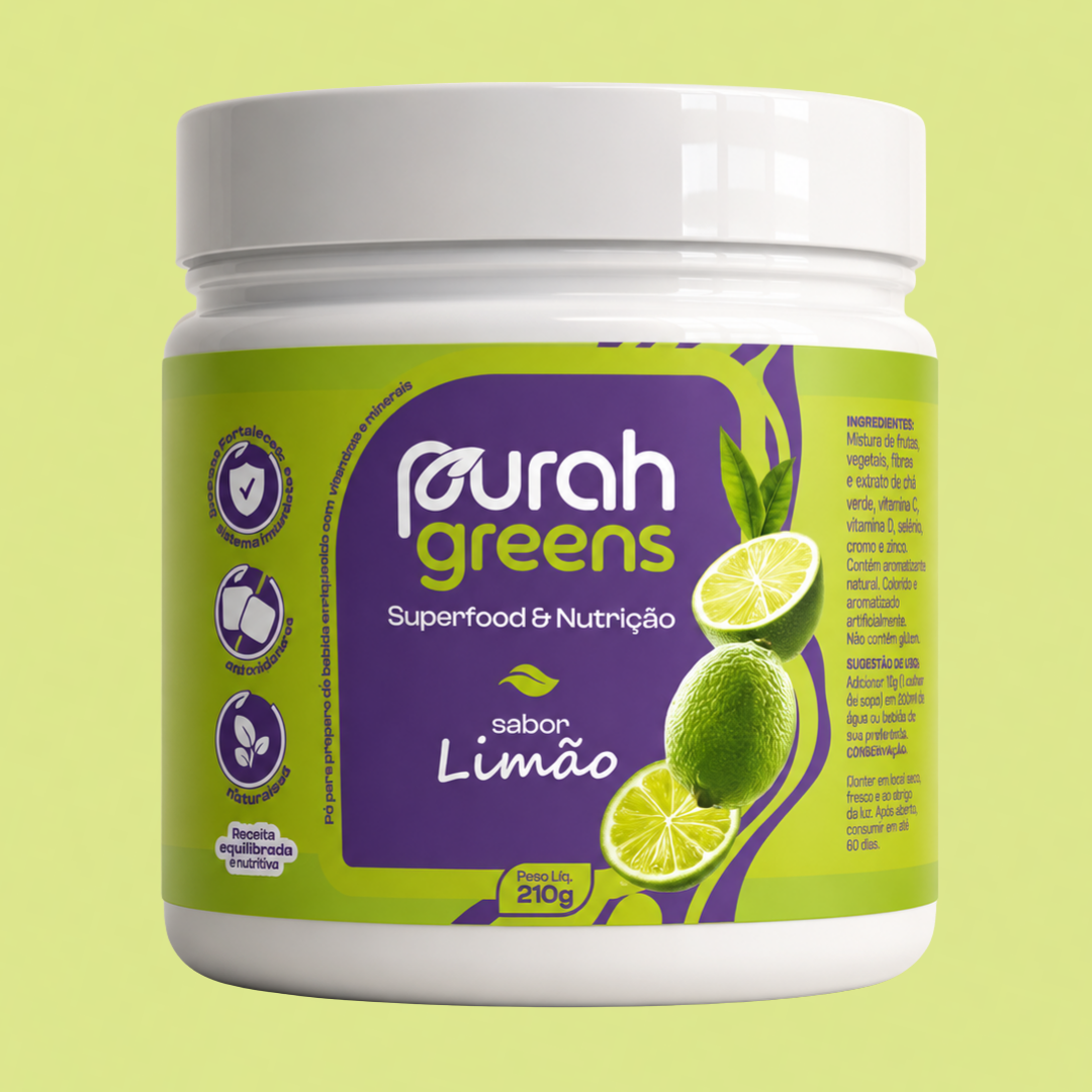 Purah Greens Limão